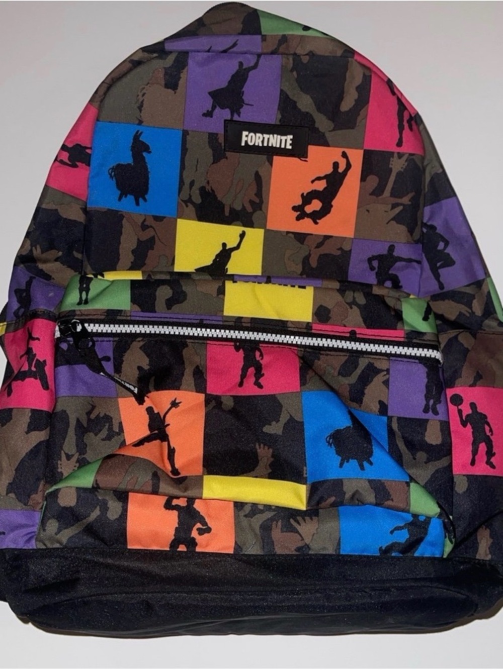 Fortnite Colorblock Silhouette Backpack - Multicolor ( remarks in disc)